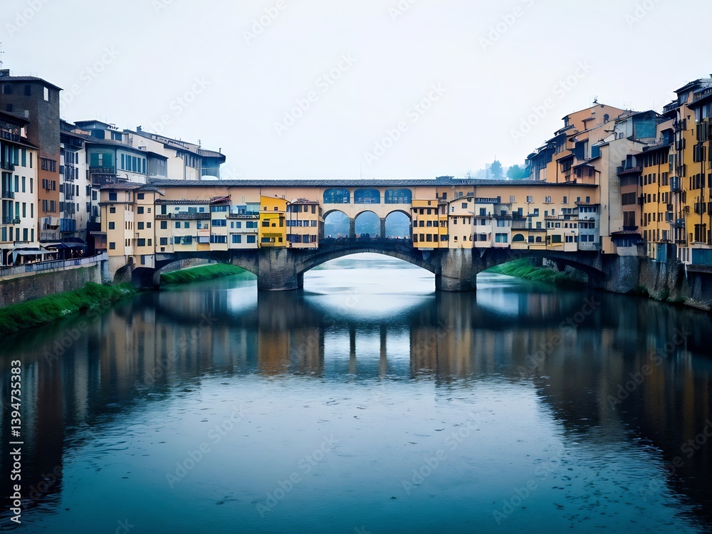 Obraz premium Ponte Vecchio Bridge in Florence, Italy