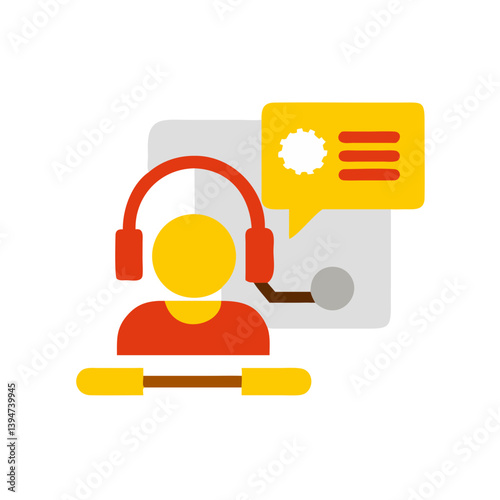 Customer support agent online help service communication

