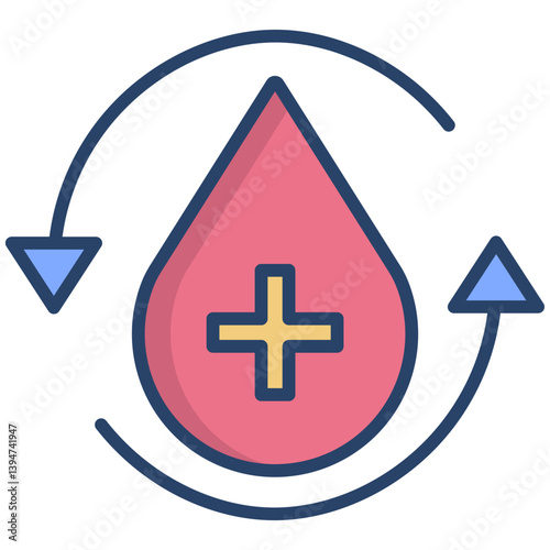 Linear color Boxes icon