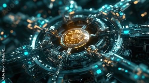 Quantum Blockchain Cryptography photo