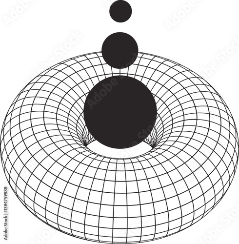 Y2k Wireframe Torus