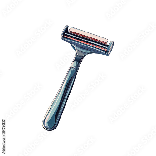 Razor, daily necessities, vector, transparent background
