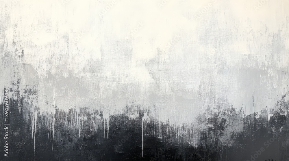Abstract Gray and White Brushstrokes: Serene Canvas - A serene grayscale landscape, evoking feelings of calmness, tranquility, and subtle movement. The piece symbolizes peace, reflection Abstract Gray and White Brushstrokes: Serene Canvas - A serene grayscale landscape, evoking feelings of calmness, tranquility, and subtle movement. The piece symbolizes peace, reflection