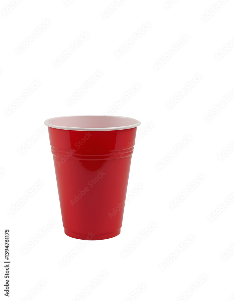Red Plastic Cup Isolated on Transparent Background – PNG for Party and Drink Design Red Plastic Cup Isolated on Transparent Background – PNG for Party and Drink Design