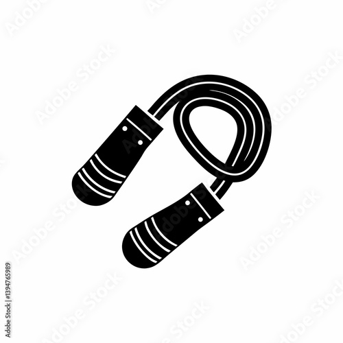 creative details resistance bands icon vector Illustration	