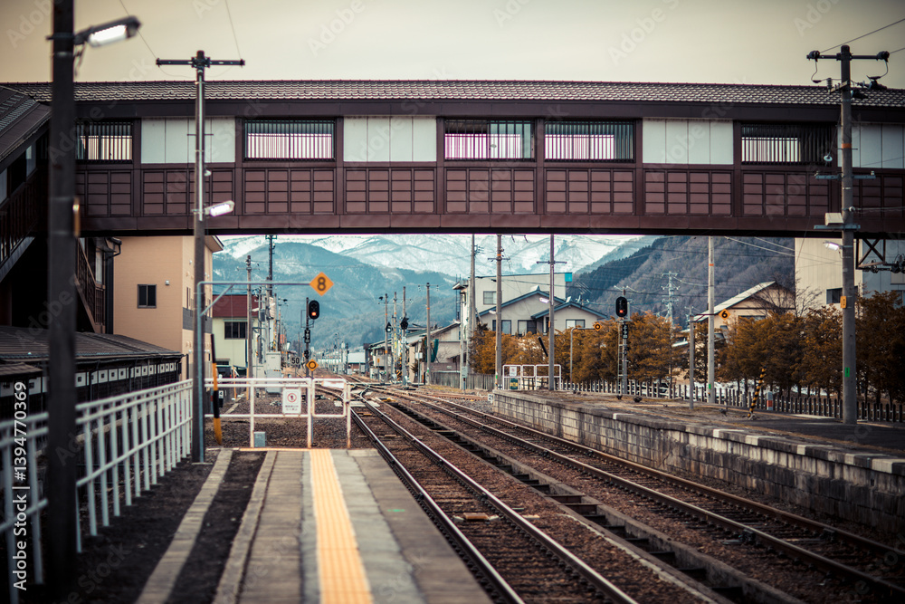 Train stations and platforms in Japan, Asia Train stations and platforms in Japan, Asia