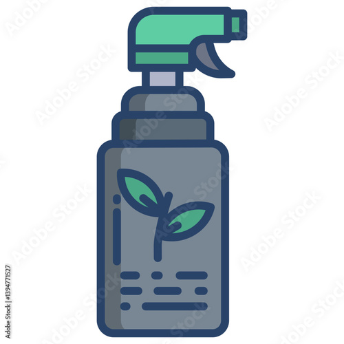 Linear color Plant spray icon