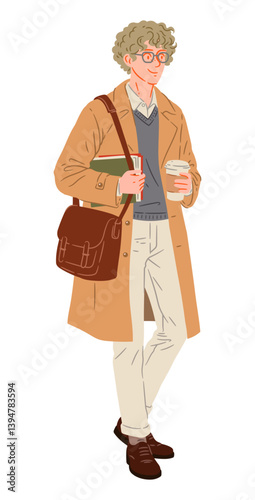 Men in Daily Life with Style and Activity