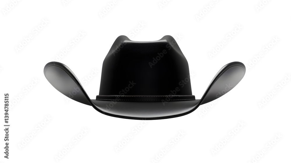 Stylish Cowboy Hat Isolated on Transparent Background for Professional Design Uses Stylish Cowboy Hat Isolated on Transparent Background for Professional Design Uses