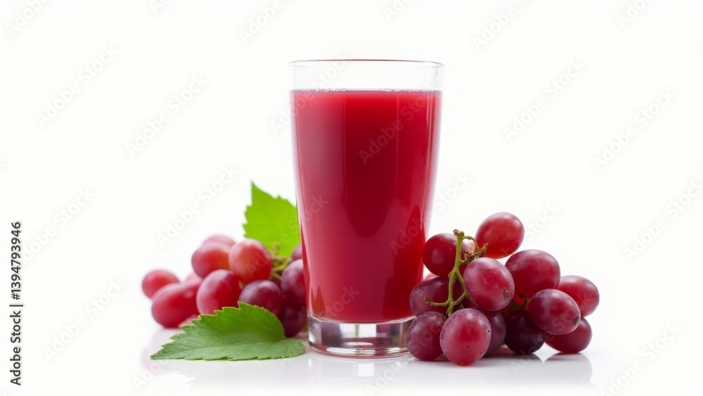 Fresh Grape Juice With Red Grapes Fresh Grape Juice With Red Grapes