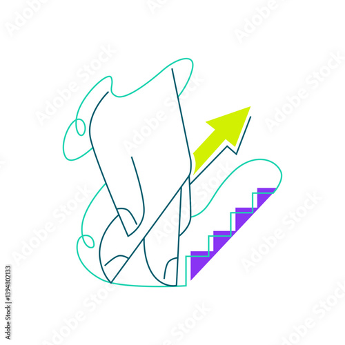 climbing up the business ladder