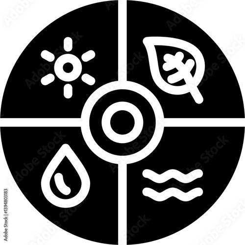 Natural Resources Glyph Icon