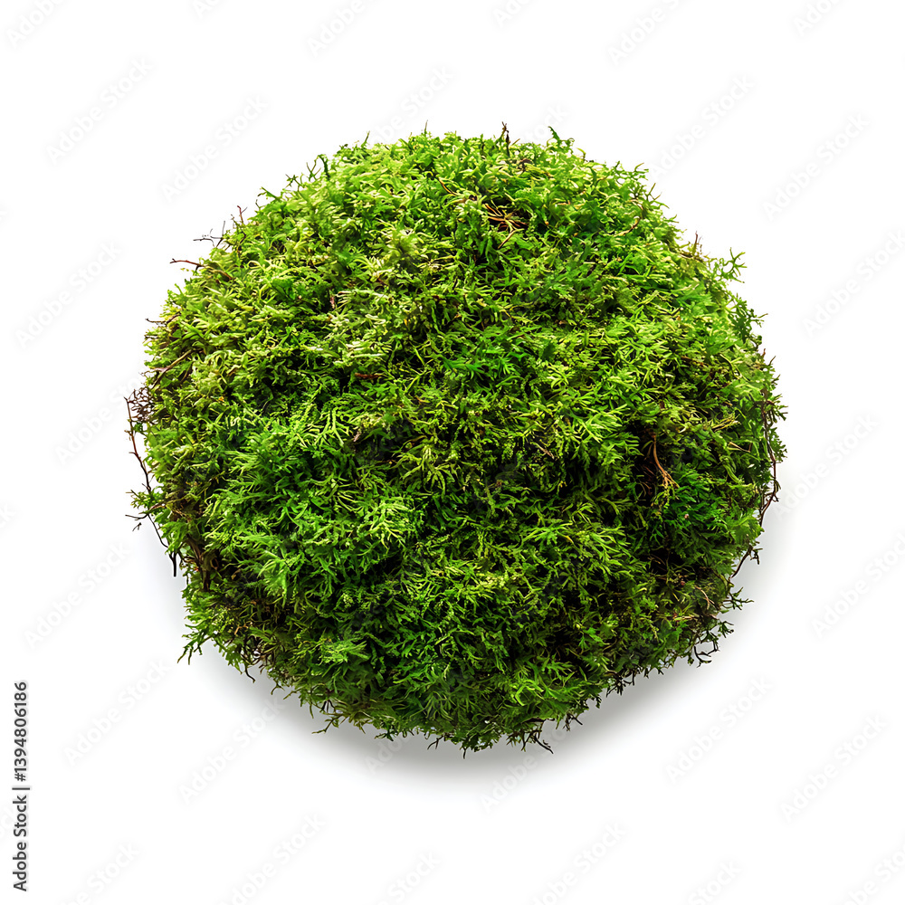 Green reindeer moss bunch
