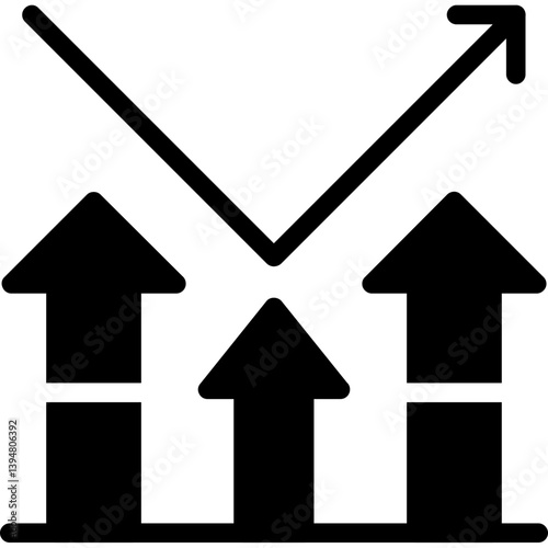 Personal Growth Glyph Icon