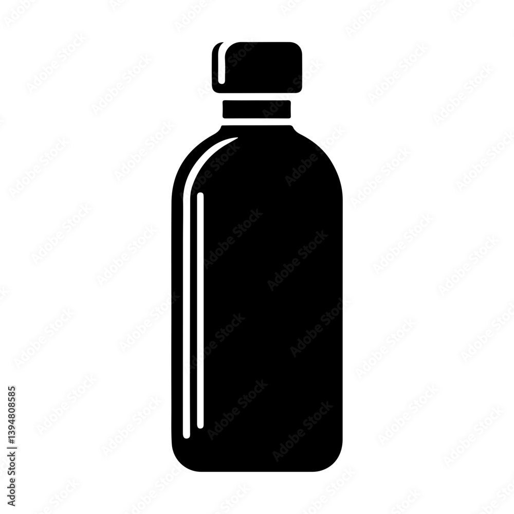 Minimalist Vector Icon Of A Water Flask In Pictogram Style Showcasing A Sleek Bottle Design Ideal For Hydration And Ecofriendly Drinkware Illustrations Minimalist Vector Icon Of A Water Flask In Pictogram Style Showcasing A Sleek Bottle Design Ideal For Hydration And Ecofriendly Drinkware Illustrations