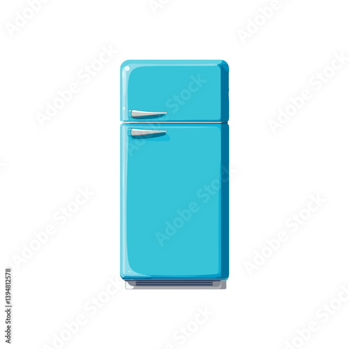 Refrigerator, daily necessities, vector, transparent background