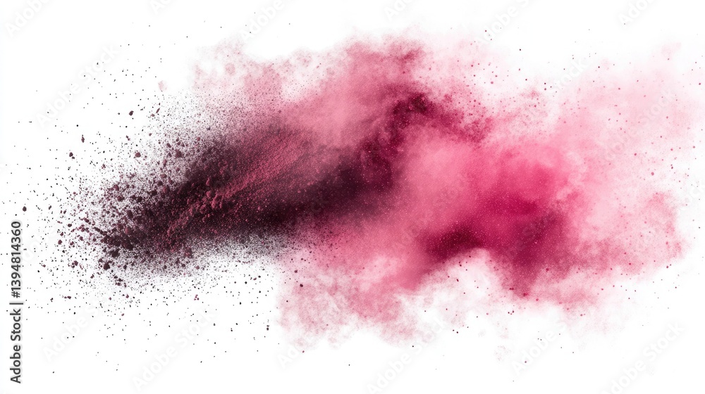 Soft Pink Powder Spread on a White Surface Creating a Gradient Effect for Elegant and Minimalist Beauty, Makeup, or Cosmetic Themes Soft Pink Powder Spread on a White Surface Creating a Gradient Effect for Elegant and Minimalist Beauty, Makeup, or Cosmetic Themes
