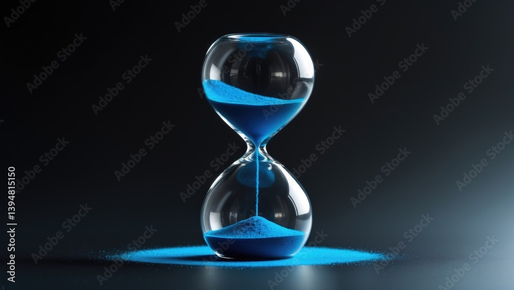 custom made wallpaper toronto digitalStylish hourglass with a dark background. Hourglass time theme for business timelines, urgency, and time results
