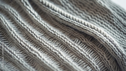 Wallpaper Mural Textile scarf with a simple pearl rib pattern. Torontodigital.ca