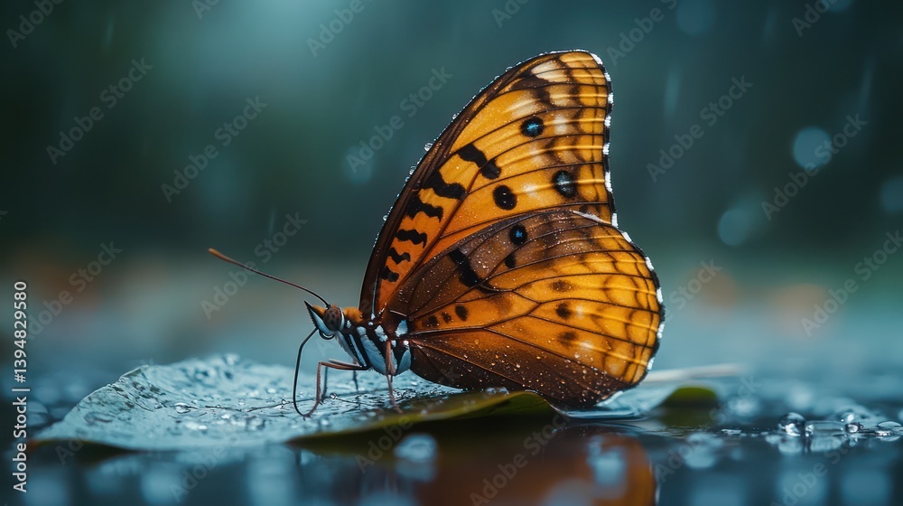 Butterfly emergence nature image