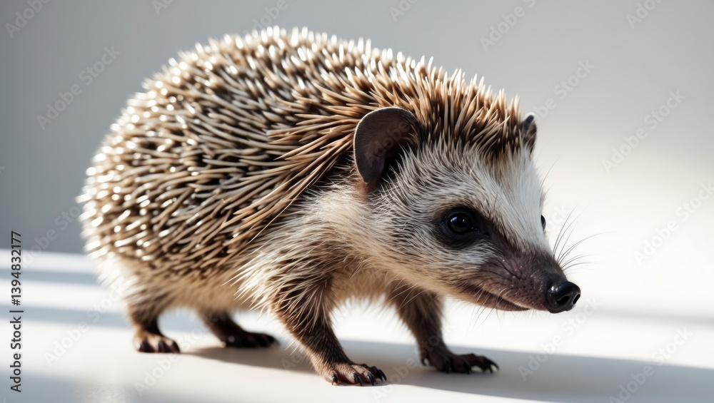 Fototapeta premium hedgehog in the garden