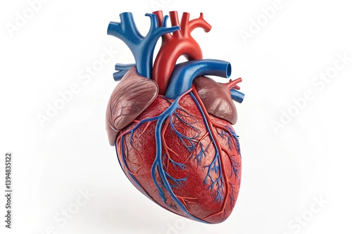 Obraz na płótnie human heart anatomy w salonie