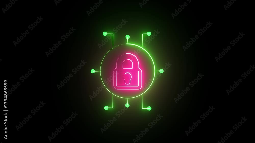 digital lock and circuit board for data coding, Closed padlock on digital circuit board.digital data. Tech Lines Safety concept. Hd motion graphic animation. digital lock and circuit board for data coding, Closed padlock on digital circuit board.digital data. Tech Lines Safety concept. Hd motion graphic animation.