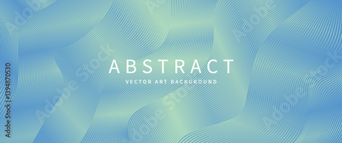 Abstract line wave poster vector background. Elegant cover template with lines movement for invitation, flyer, cover, social media,  banner, flyer, music, prestigious voucher, ads. 