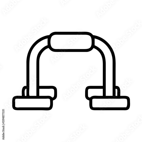 Push up bars fitness equipment for home gym workout exercise training strength building chest press tool