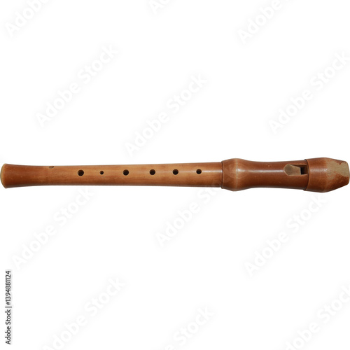 A wooden flute commonly used in music for melody and harmony.
