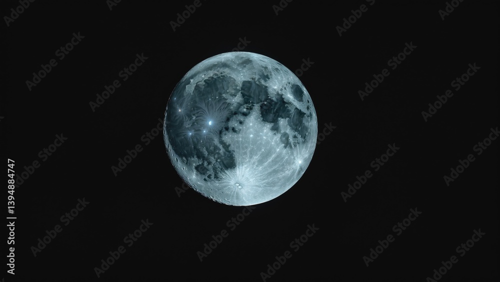 Fototapeta premium Midnight Moon Harvest
