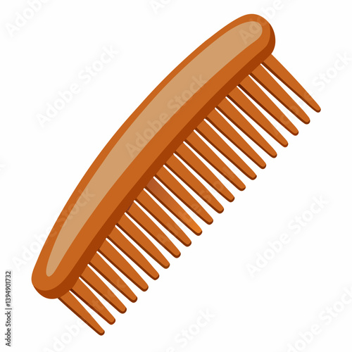 comb isolated on white