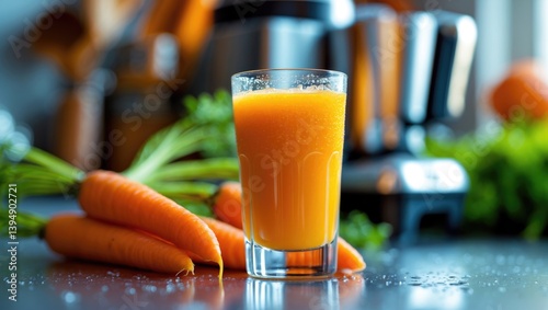 Extractor for making carrot juice