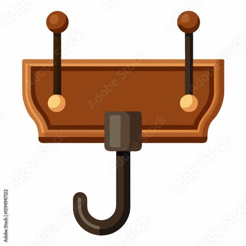 wooden door handle