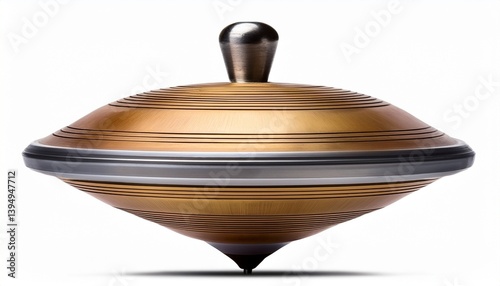 wooden toy on the white