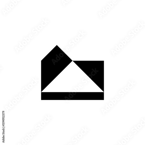 House logo design vector template, real estate logo inspiration