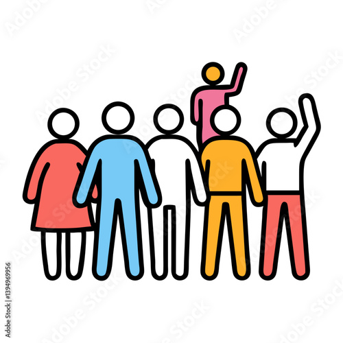 Diverse group of people