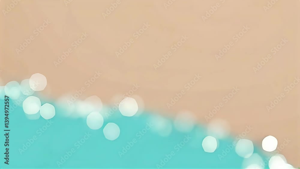 High-quality 4K abstract background featuring a smooth blend of yellow and blue tones with soft light blur and glowing bokeh effects. Perfect for creative projects, video editing, motion graphics, pre