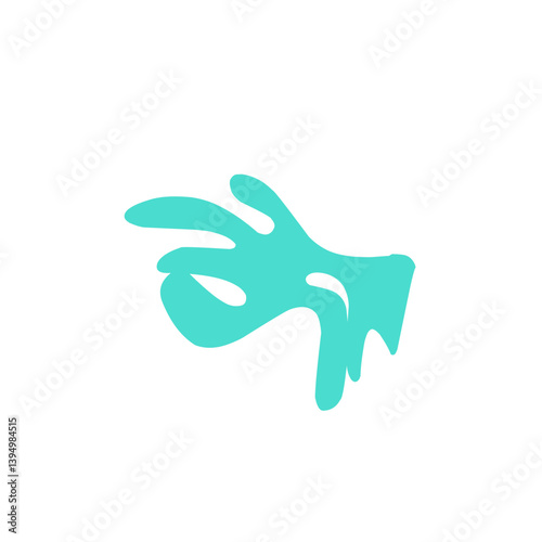 Funny colorful slime