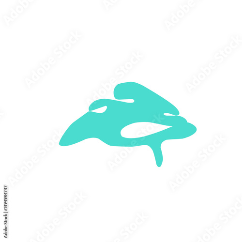 Funny colorful slime