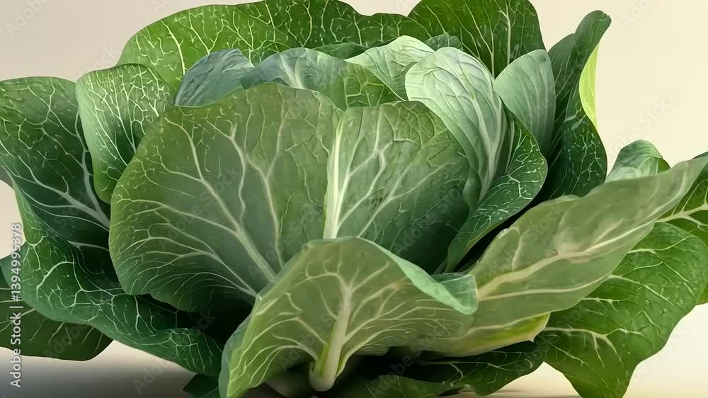Vibrant Green Cabbage: A Fresh and Healthy Vegetable Vibrant Green Cabbage: A Fresh and Healthy Vegetable