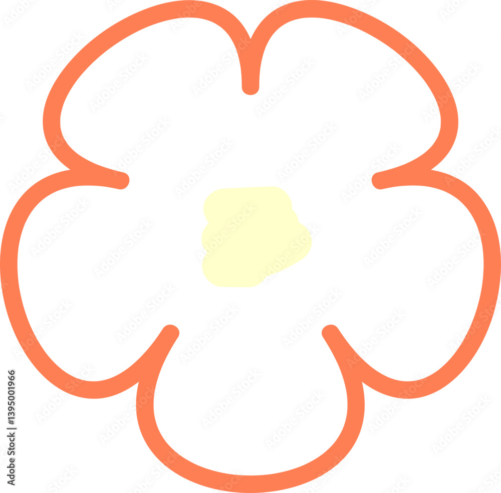 Hand-drawn flower illustration Hand-drawn flower illustration