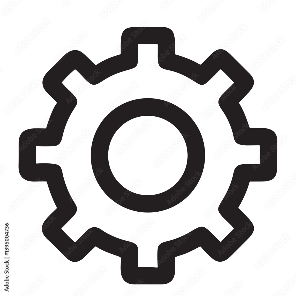 setting icon vector design