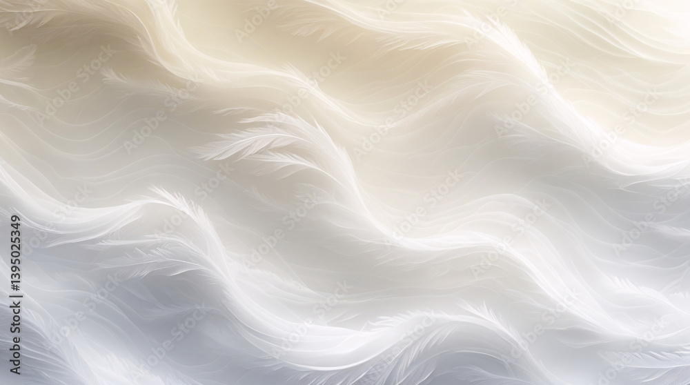 Naklejka premium silk fabric background. Generative AI