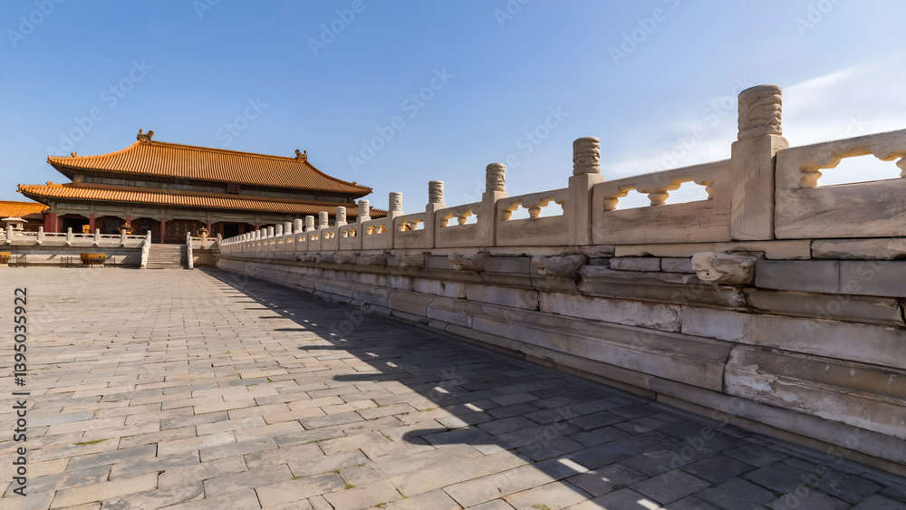 Obraz premium forbidden city beijing china