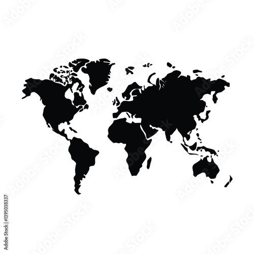 world map vector