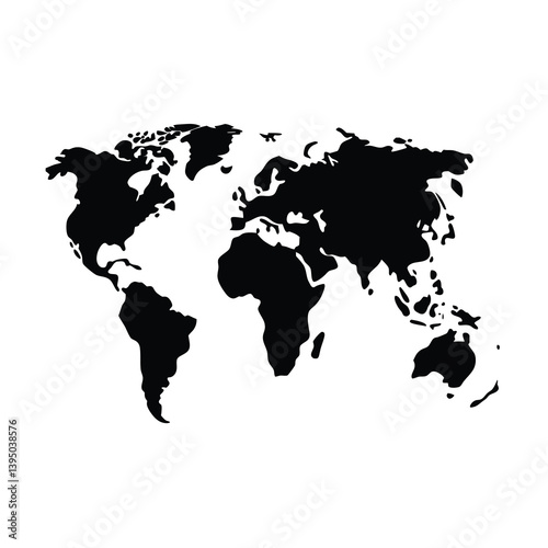 world map vector