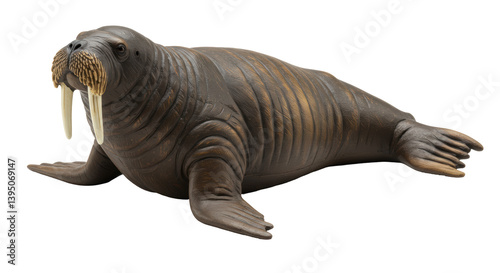 Konstfotografi Isolated Walrus