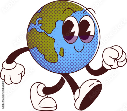Groovy Earth Character
