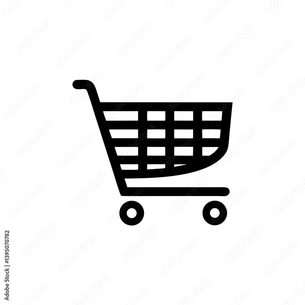 Wireframe Shopping Cart Icon for Retail Market and E-Commerce Concepts
Wireframe Shopping Cart Icon for Retail Market and E-Commerce Concepts